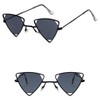 Unisex Sunglasses Fashion Black Grey Drive Holiday Triangle Non-Polarized UV400