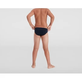 Speedo Junior Boy's ECO Endurance+ 6.5cm Swim Briefs | Chlorine Resistant | Quick Drying | Stretch Fabric | Recycled Material | Comfort Fit, True Navy/White, 9-10 Years