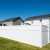 Sasylvia 2 Pcs 5 x 5 Inch Vinyl Fence Post