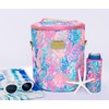 Lilly Pulitzer Insulated Soft Beach Cooler with Adjustable/Removable Strap and