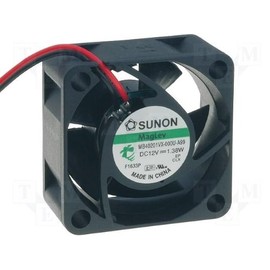 Sunon Fan 40 x 40 x 20 mm MF40201VX-A99 DC 12 V 8000 rpm 28 dBA Vapo Bearing 2 Strands