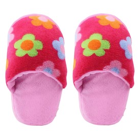 Zhuluck 2Pcs Chew-Resistant Dog Toys with Interactive Squeaker - Double-Layer Oxford Fabric Plush Pet Chew Toys for Aggressive Chewers, Machine Washable (Slipper Design, Multicolor)