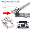 JEYORZY Pack of 6 windscreen wiper linkage repair clamp, windscreen