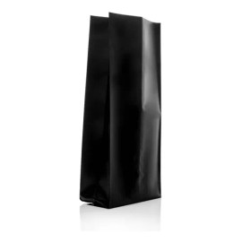 Bolsa Fuelles Laminada Negra Lamitec 100pz 39cm Café Semillas Alimentos                                                                               