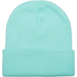 StyleBreaker 04024029 Unisex Warm Knitted Beanie Fine Knit Double Knitted Winter Hat -