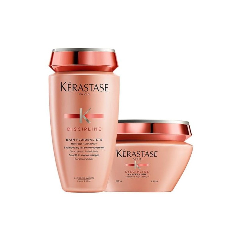 Kérastase Discipline Bain Fluidealiste (250ml) And Maskeratine (200ml)