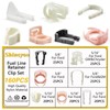 Shineyoo Fuel Line Retainer Clips 160PCS, 3/8 & 5/16 Fuel