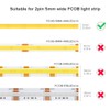 FCOB COB 2 Pin 5 mm L-Shaped Connector Kit 6