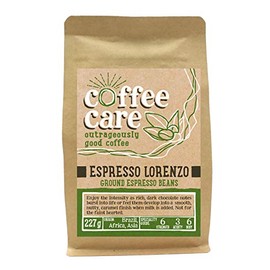 Coffee Care Espresso Lorenzo Ground Espresso Beans 227G (1 Packet)