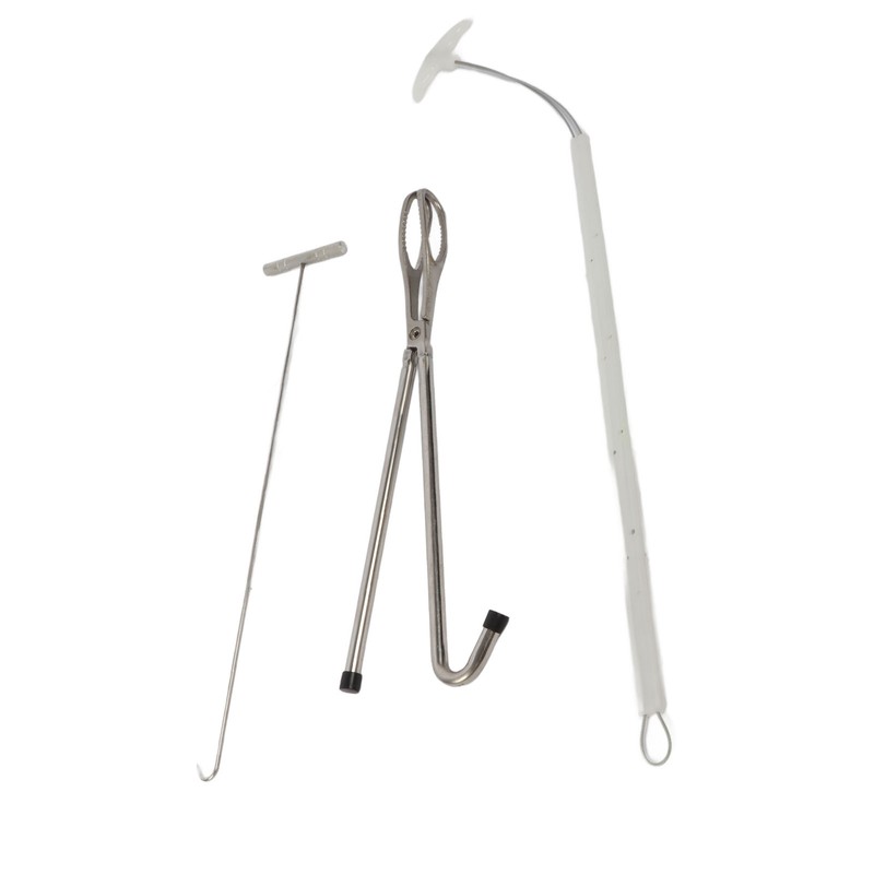 Pig Midwifery Set Tools Stainless Steel Livestock Pig Midwifery Rope