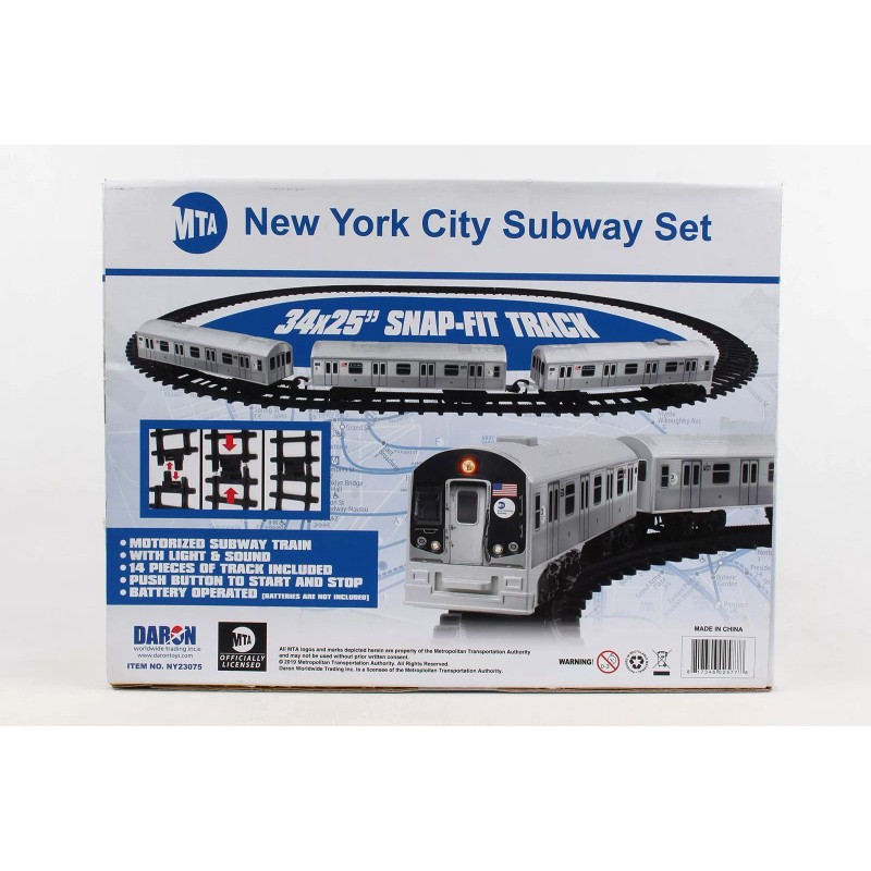New York City 3 Pc. Battery Operated Train Set with