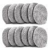 Pack of 12 Microfibre Cloths for Window Cleaning Robots, Reusable