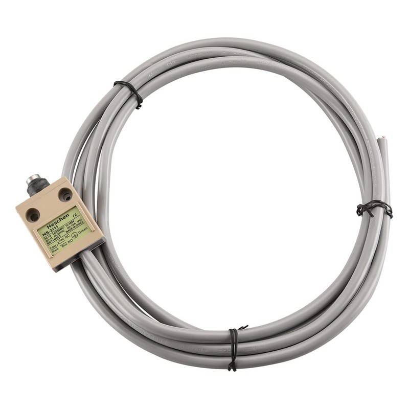 Heschen Compact Pre-wired Limit Switch, HS-3111, Sealed Piston, 1NO 1NC,