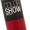 Maybelline Color Show Nagellack - 7 ml, 352 Downtown Red.