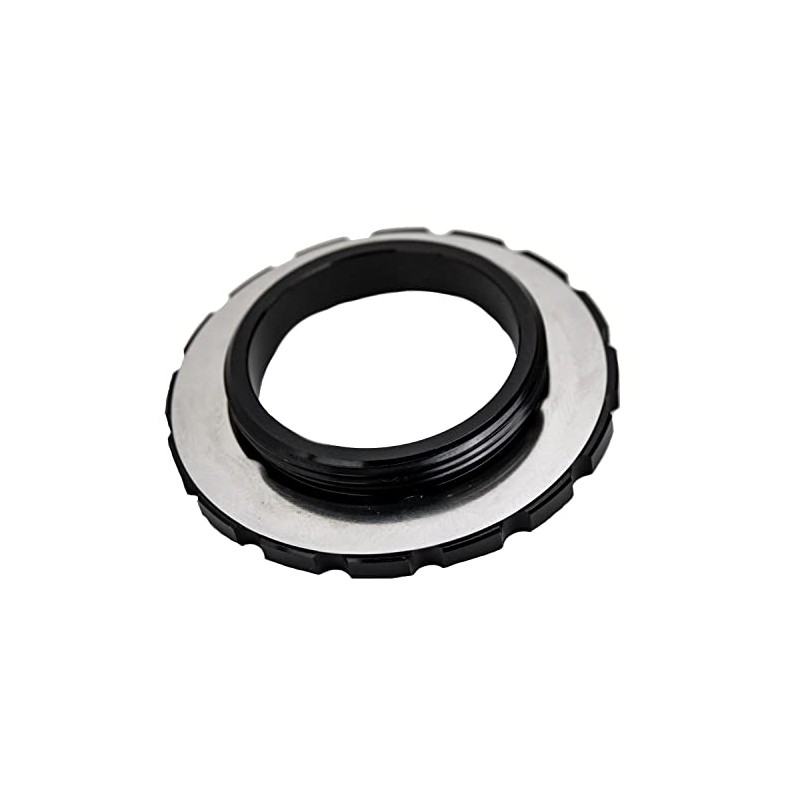 Vision Outer Centre Lock Disc Rotor Lockring, Black, Pair