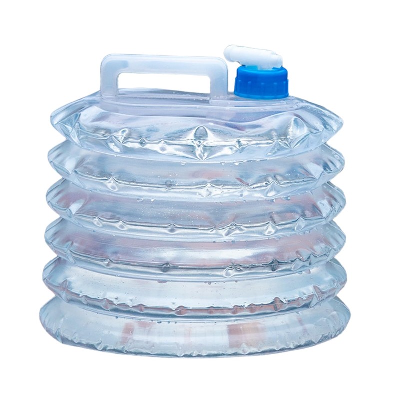 Komomobiya OD21 Collapsible Water Tank with Faucet, Set of 2,
