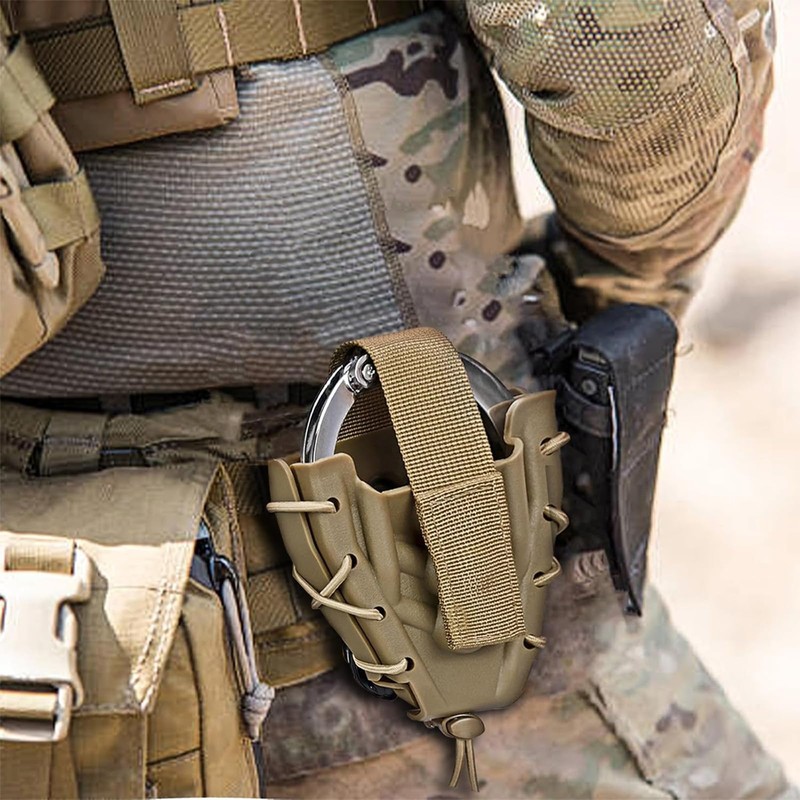 Handcuff Holster, Handcuff Case, Open Top Cuff Pouch for Duty