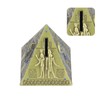 Egyptian Pyramid Model Green Bronze Large Retro Classic Exquisite Decorative