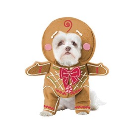 California Costumes, Gingerbread Pup, Dog Costume Medium