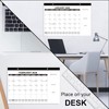 GuassLee Desk Calendar 2025, 3 Packs, 18 Months Calendar 17"
