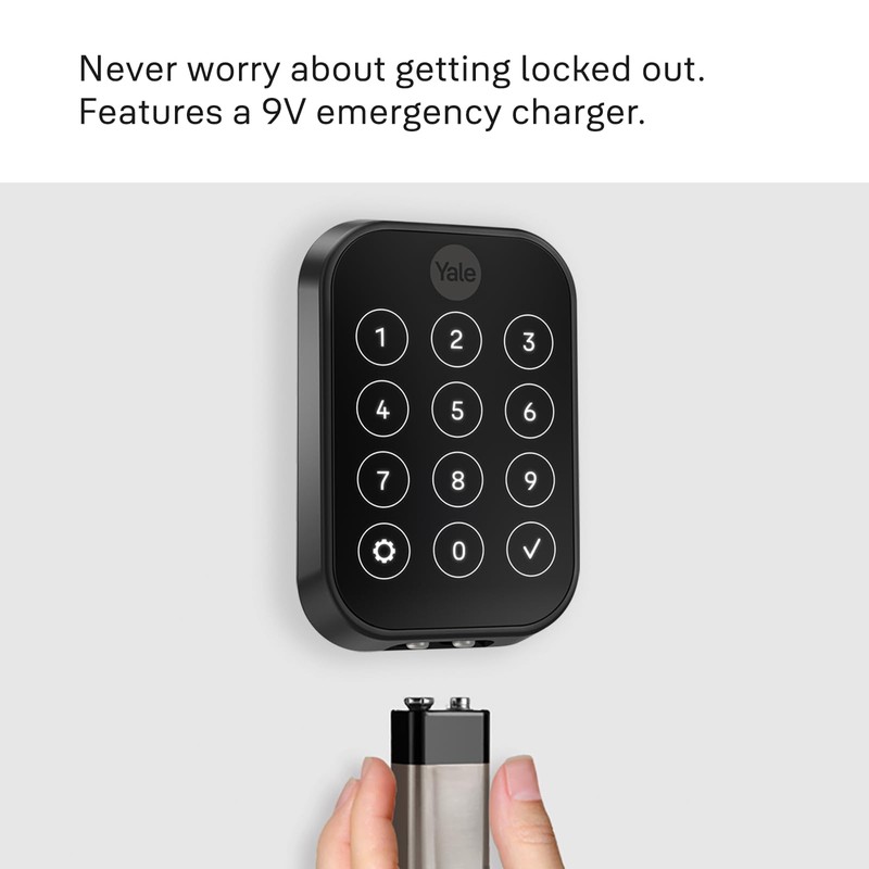 Yale Assure Lock 2 Deadbolt, Satin Nickel Keyless Entry Door