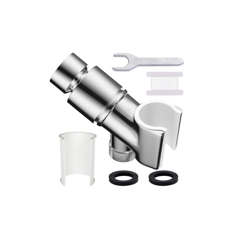 Adjustable Handheld Shower Head Holder Bracket Easy Wall Mount Shower
