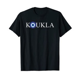 KOUKLA Nazar Charm Spiritual Protection Glass Art T-Shirt