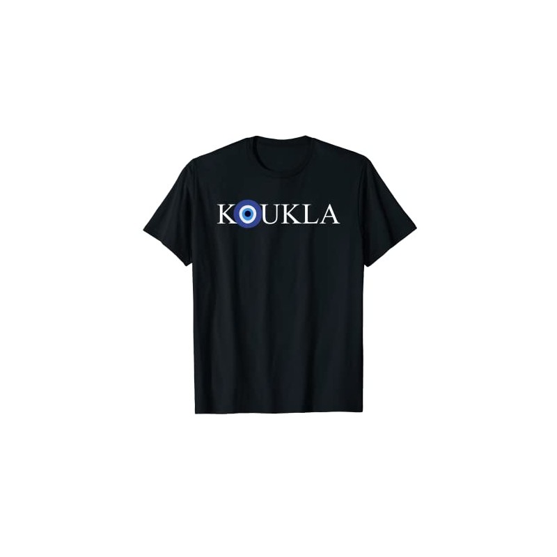 KOUKLA Nazar Charm Spiritual Protection Glass Art T-Shirt