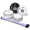 Ink Permanent Eyebrow Mapping Kit - With Setting Powder, Brush,