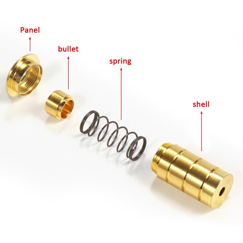 bjsdkff Floor Hole Dust-Proof Cover, Door Latch Dust Protector, Spring
