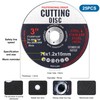 25 Pcs 76mm Cutting Discs, Cutting Wheel for DIY Projects,
