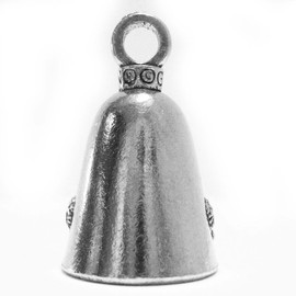 Guardian® Bell World's Greatest Biker Dad Motorcycle Biker Luck Gremlin Riding Bell or Key Ring, Metal, 2 Inch (GBDAD)