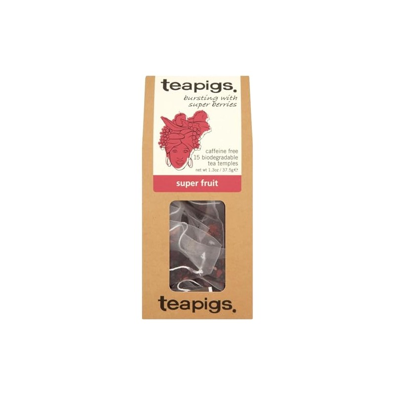 Teapigs Super Fruit Tea 15bag X 3 (Pack of 3)