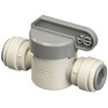 John Guest Grey Acetal Shut Off Valve Connection 1/2 inch