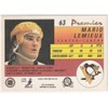1990-91 O-Pee-Chee Premier Hockey Mario Lemieux Penguins Card #63