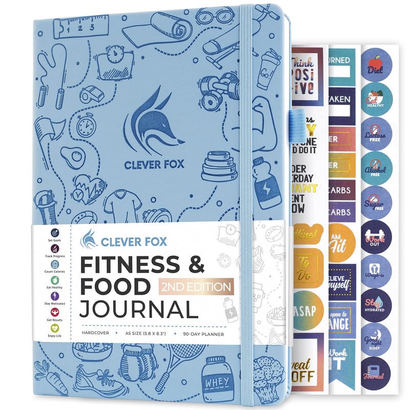 Clever Fox Fitness & Food Journal – Nutrition & Workout