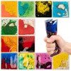 Art3d 6”x6” Square Sensory Fidget Liquid Motion Tiles for Kids,