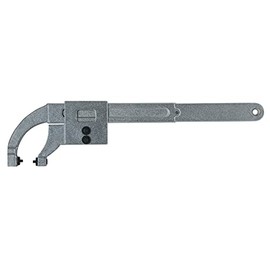 KS Tools 517.1328 Articulated Hook Wrench with Pin, 10-50 mm