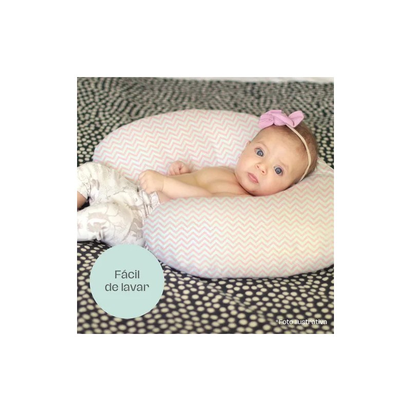 Nap - Cojín De Lactancia Con Funda Desmontable 100% Algodón