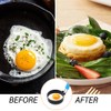 4pcs Egg Rings for Frying, Stainless Steel Egg Rings with