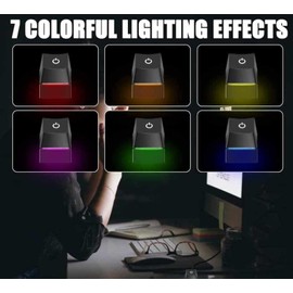 TECHZOCO Stromkabel für Computer, Einschaltknopf für PC, Power Switch Jumper, Reset-Taste, Motherboard, Power SW und + HDD, Länge 200 cm