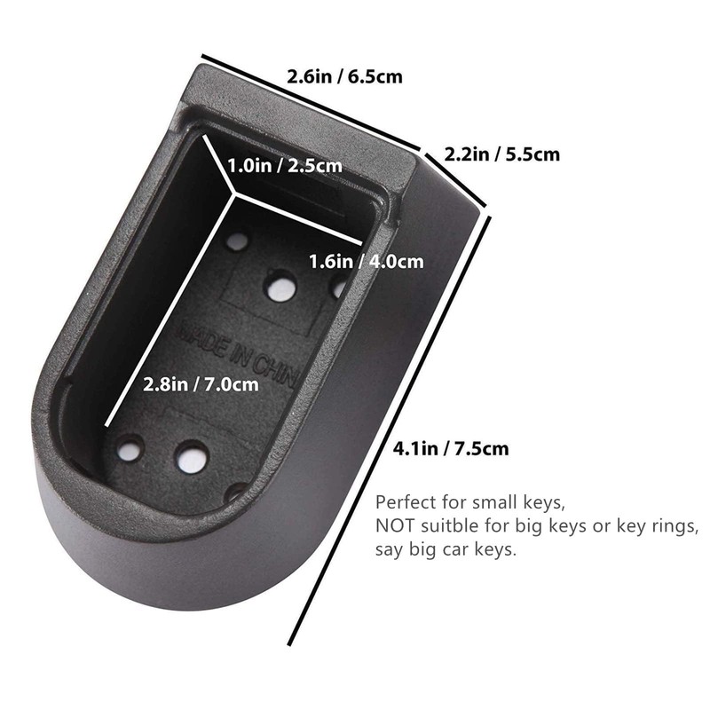 Lospu HY Indoor & Outdoor Key Lock Box Wall Mounted