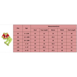 RWYBEIW Kids Boys Girls Christmas Santa Cosplay Costume Green Monster Hooded Santa Claus Furry Suit Xmas Funny Clothes Set (A-Green, 2-3 Years)