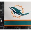MIAMI DOLPHINS mini Helmet Decals