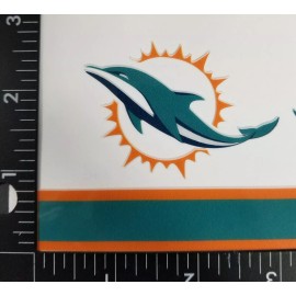 MIAMI DOLPHINS  mini Helmet Decals