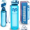 Embrava Best Sports Water Bottle - 32oz - Spill Proof