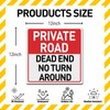 BTHUKO “Private Road - Dead End, No Turn Around” Metal