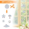 Pack of 48 Prism Window Stickers for Bird Strikes, Suncatcher
