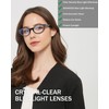 EYEURL 3-Pack Cat Eye Reading Glasses for Women Blue Light