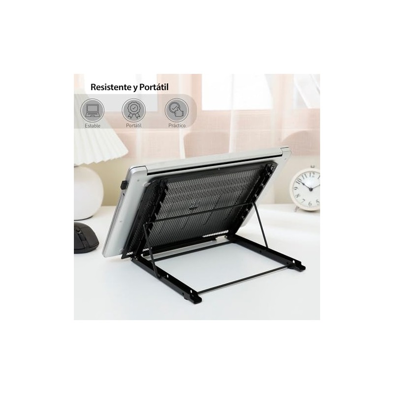 Bluelander Soporte para Laptop y Tableta Portátil, Base de Enfriamiento,